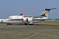 PK-OSP @ WIIH - British Aerospace BAe 146-100 [E1124] (Airfast Indonesia) Jakarta-Halim Perdanakusuma Int~PK 25/10/2006