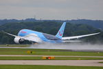 G-TUIE @ EGCC - Thomson - by Chris Hall