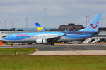 G-FDZB @ EGCC - Thomson - by Chris Hall