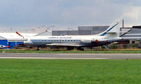 F-WQCV @ EBKT - Sud Aviation SE.210 Caravelle 11R [264] (Eureka Aviation) Kortrijk-Wevelgem~OO 01/09/1996