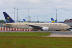 HZ-AKC @ EGCC - Saudi Arabian Airlines - by Chris Hall