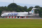 S5-AAK @ EGCC - Adria Airways - by Chris Hall