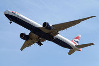G-STBG @ EGLL - Boeing 777-336ER [38430] (British Airways) Home~G 02/07/2014. On approach 27R. - by Ray Barber
