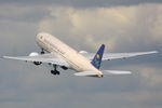 HZ-AKC @ EGCC - Saudi Arabian Airlines - by Chris Hall