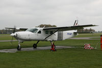PH-SWP @ EHTE - Ready for takeoff to drop skydivers over Teuge airport.