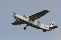 PH-SWP @ EHTE - Skydivers on their way up...