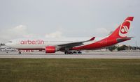 D-ABXB @ MIA - Air Berlin A330-200 - by Florida Metal