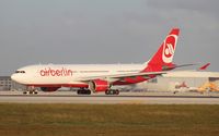 D-ALPB @ MIA - Air Berlin A330-200 - by Florida Metal