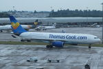 G-CHTZ @ EGCC - Thomas Cook - by Chris Hall