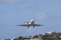 N605RA @ TNCM - N605RA