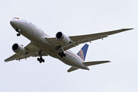 N27908 @ EGLL - Boeing 787-8 Dream Liner [36400] (United Airlines) Home~G 06/07/2014. On approach 27R.