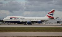 G-CIVA @ MIA - British 747-400 - by Florida Metal
