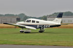 G-LORR @ EGBR - Piper PA-28-181 Cherokee Archer III  at The Fly-In & Vintage Air Race, The Real Aeroplane Company, Breighton Airfield, July 2014. - by Malcolm Clarke