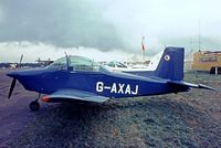G-AXAJ @ EGKB - AESL Airtourer T.4 [A.552] Biggin Hill~G 20/06/1970. From a slide. - by Ray Barber