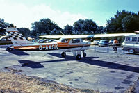 G-AXSK @ EGKB - G-AXSK   Reims FA.150K Aerobat [0051] Biggin Hill~G 20/06/1970. From a slide. - by Ray Barber
