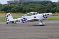 G-VFDS @ EGFH - Raven 2 of Team Raven 5-ship formation aerobatic display team. - by Roger Winser