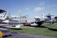 WD790 @ EGDX - Gloster Meteor NF11(mod) (Unknown) (Royal Air Force) RAF St. Athan~G 20/09/1975 - by Ray Barber