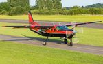 N208DA @ EDRJ - taxying to the active