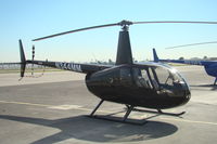 N344MM @ TOA - N344MM at Robinson Helicopter Factory after overhaul - by Paul Carner