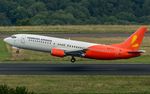 OM-GTC @ EDDR - departure via RW27 to Antalya - by Friedrich Becker