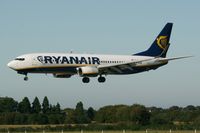 EI-DWY @ LFRB - Boeing 737-8AS(WL), on final rwy 25L, Brest-Guipavas Airport (LFRB-BES) - by Yves-Q