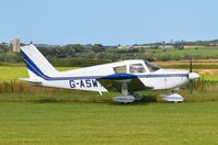G-ASWX @ X3CX - Just landed at Northrepps. - by Graham Reeve