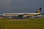 9V-SWM @ EGCC - Singapore Airlines - by Chris Hall