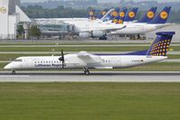 D-ADHS @ EDDM - Augsburg Airways - by Maximilian Gruber
