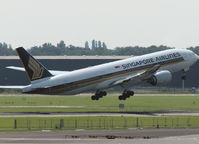 9V-SVM @ EHAM - Take off from runway 18L of Schiphol Airport - by Willem Göebel