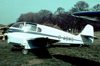 G-ASWS @ EGKB - Aero 145 [20-004] Biggin Hill~G 17/05/1975. From a slide. - by Ray Barber