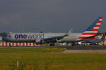 N343AN @ EGCC - American Airlines - by Chris Hall