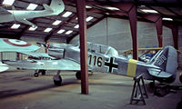 F-AZCD @ LFFQ - Pilatus P-2-05 [600-36] La Ferte Alais~F 16/07/1982. From a slide. - by Ray Barber