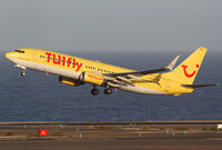 D-ATUA @ GCFV - TUIFly B737 - by Thomas Ranner
