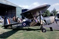 WZ662 @ EGDX - WZ662   Auster AOP.9 [B5/10/2] (Army Air Corps) RAF St. Athan~G 20/09/1975. From a slide. - by Ray Barber