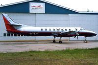 OY-BJP @ EKVJ - Swearingen SA.227AC Metro III [AC-499] (Ben Air) Stauning~OY 10/06/2000 - by Ray Barber