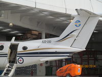 A32-350 @ NZAR - close up of back end - by magnaman