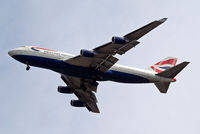 G-CIVN @ EGLL - Boeing 747-436 [28848] (British Airways) Home~G 02/07/2004. On approach 27R.