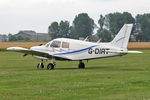 G-DIAT @ EGBR - Piper PA-28-140 Cherokee at The Fly-In & Vintage Air Race, The Real Aeroplane Company, Breighton Airfield, July 2014. - by Malcolm Clarke