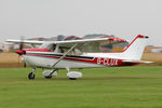G-CLUX @ EGBR - Reims F172N at The Fly-In & Vintage Air Race, The Real Aeroplane Company, Breighton Airfield, July 2014. - by Malcolm Clarke