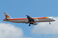 EC-HUI @ EGLL - Airbus A321-211 [1027] (Iberia) Home~G 15/07/2014. On approach 27L.