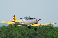 F-AZMP @ LFFQ - North American T-6G Texan,  La Ferte-Alais Airfield (LFFQ) - by Yves-Q