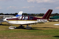 G-SONA @ EGKH - PARKED AT EGKH - HEADCORN UK - by Jeff Sexton
