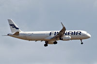 OH-LZH @ EGLL - Airbus A321-231(SL) [5803] (Finnair) Home~G 06/07/2014. On approach 27L.