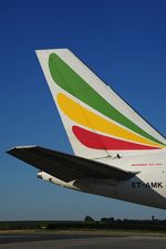 ET-AMK @ LOWW - Ethiopian AIrlines Boeing 757-200