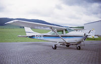 D-EFZE - A Cessna 182H used for paradropping in Germany. (sorry, old picturescanned from negative. Can't remember wich airfield.) - by Mabogey
