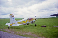 D-ELSW - A Cessna 180K used for paradropping in Germany. (sorry, old picturescanned from negative. Can't remember wich airfield.) - by Mabogey
