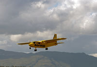 G-HEBS @ EGEO - Approaching Runway 19, Oban Airport with the Thursday afternoon flight from Islay and Colonsay. - by Jonathan Allen