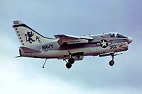159661 @ EGVI - Ling-Temco-Vought A-7E Corsair II [E-470] (United States Navy) RAF Greenham Common~G 01/08/1976 - by Ray Barber