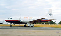 N860FW @ KFTW - Convair 640F SCW  [10] (Kitty Hawk) Fort Worth Meacham International~N 12/10/2000 - by Ray Barber