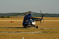 R-14 @ LHSK - Siofok-Kiliti Airport Hungarian Police helicopter - by Attila Groszvald-Groszi